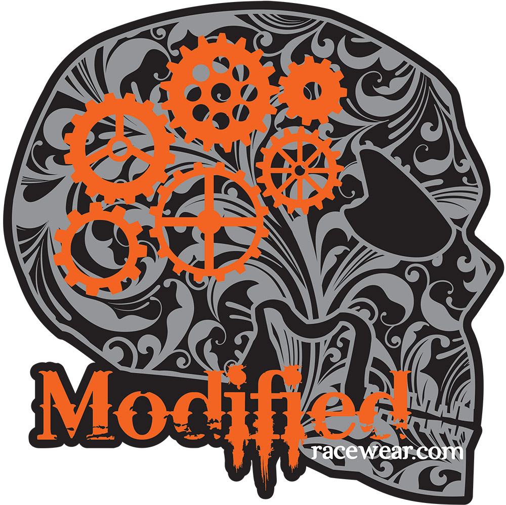 Modified racewear logo
