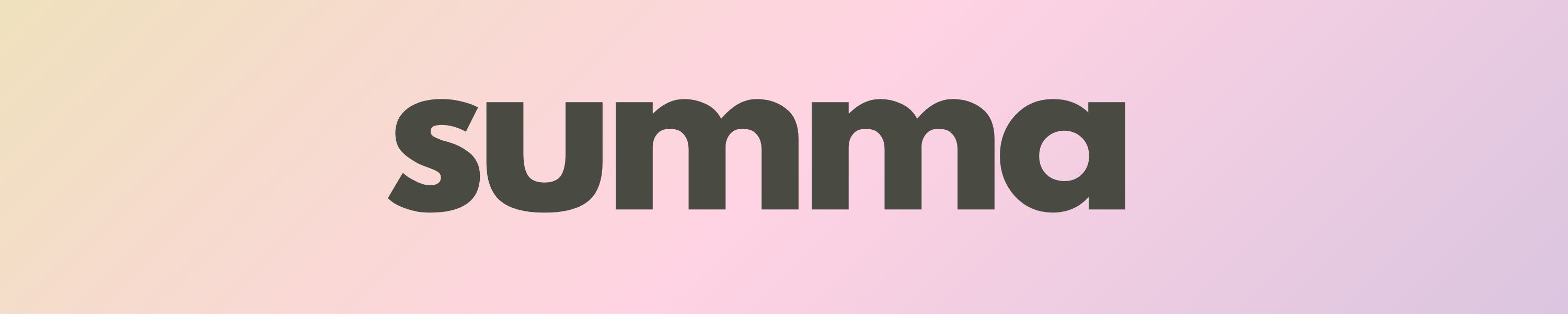 Summa Skin Co logo