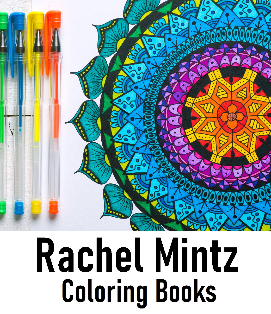 Rachel Mintz Coloring Books logo