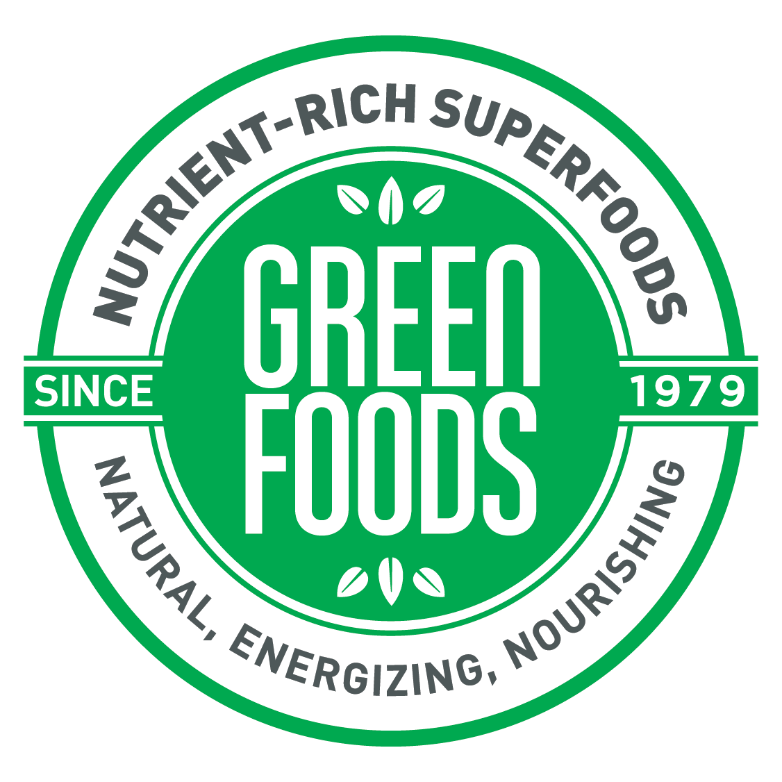 Green Foods logo