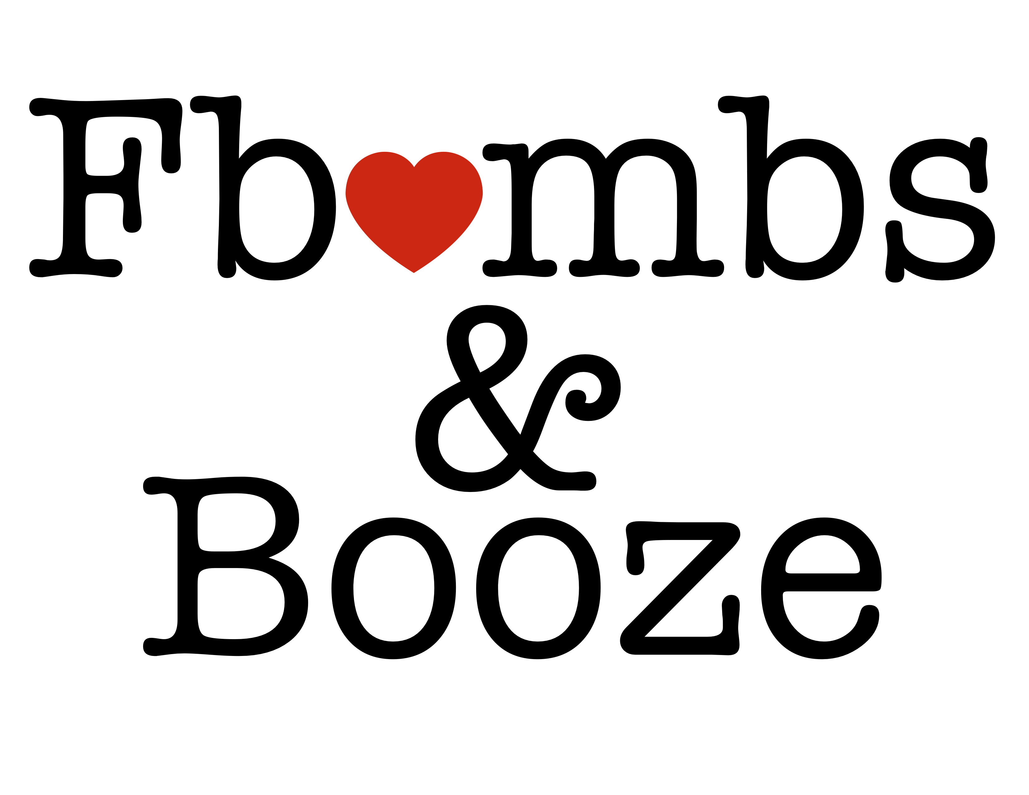 Fbombs & Booze logo