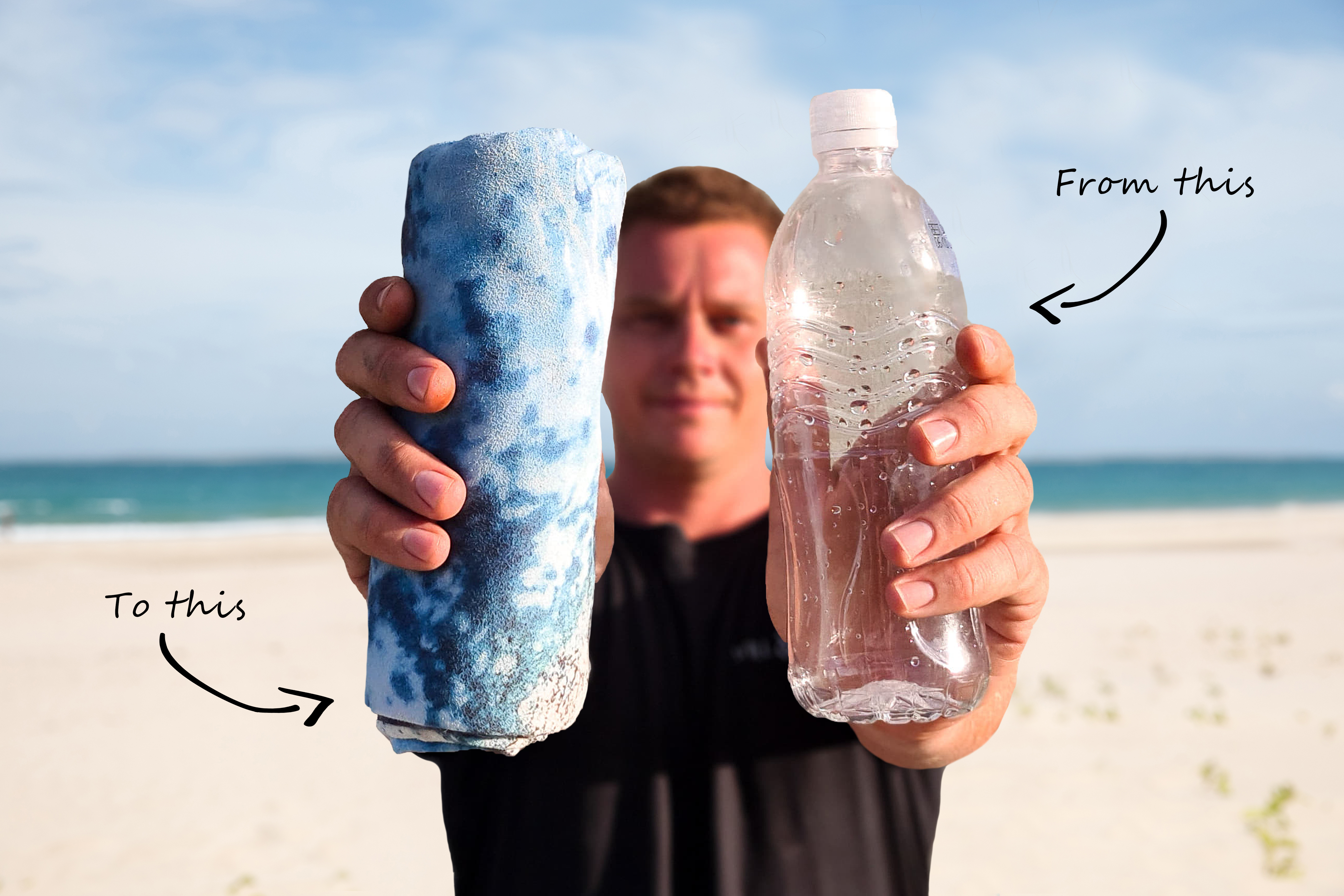 Made using recycled post consumer plastic