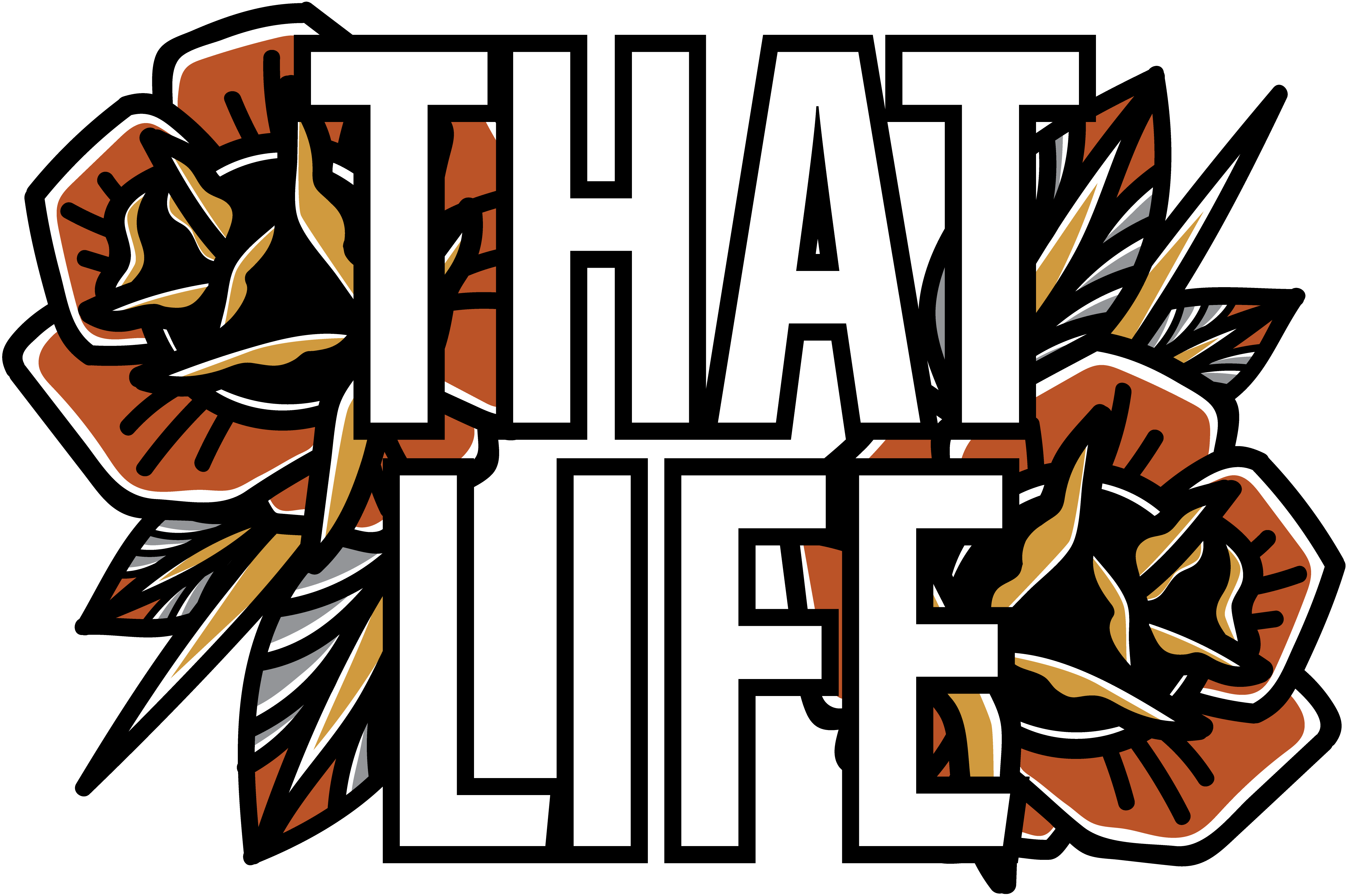 That Life Clothing - Never Settle logo