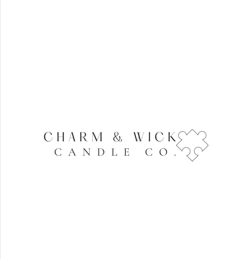 Charm & Wick CANDLE CO. logo