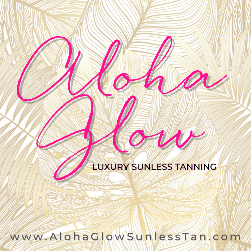 ALOHA GLOW SUNLESS TAN logo