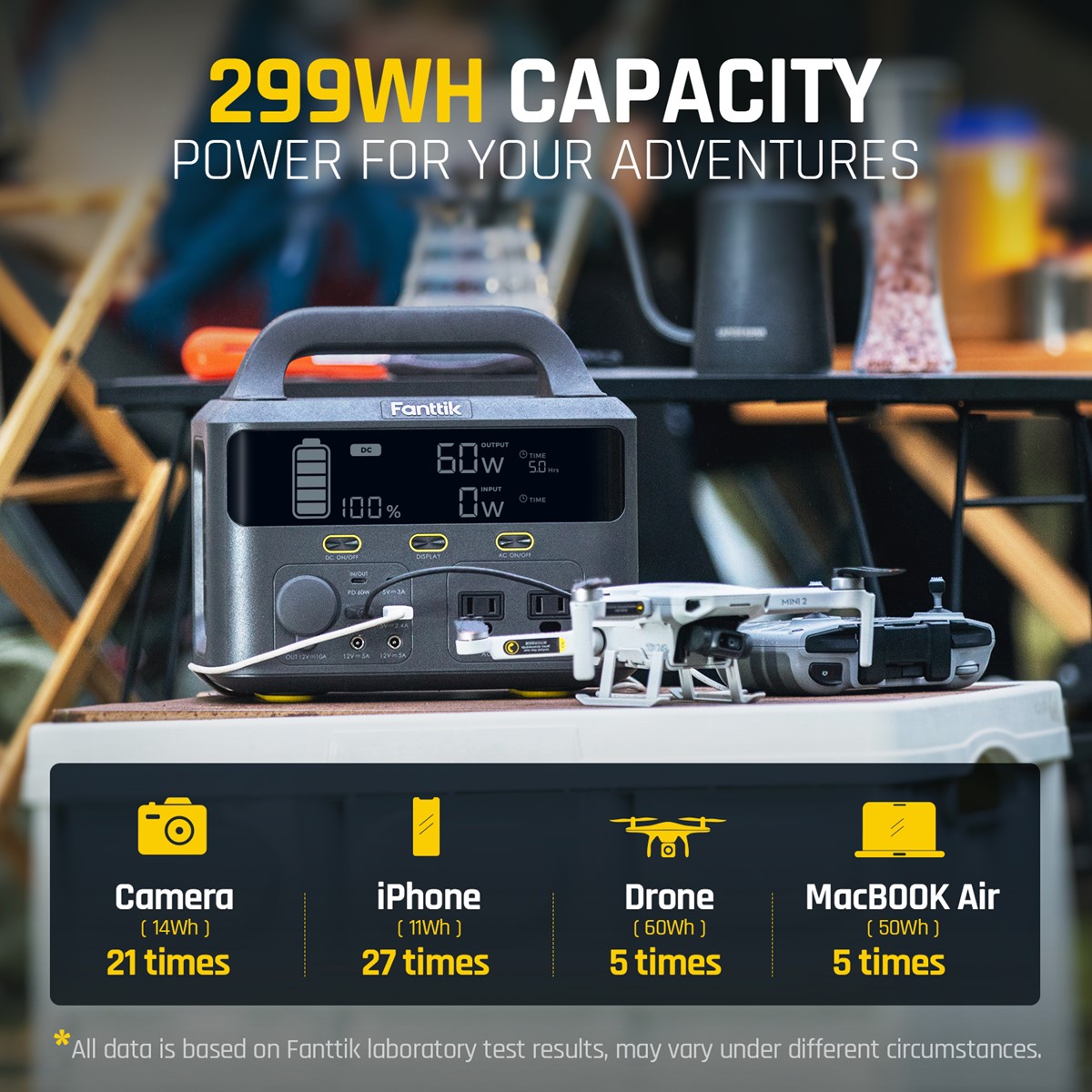 Fanttik EVO 300 Portable Power Station