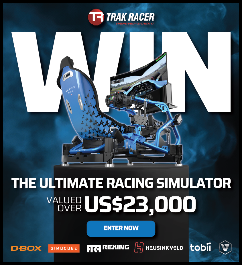 Trak Racer TR8 Pro Cockpit - 10% Off for Stewards