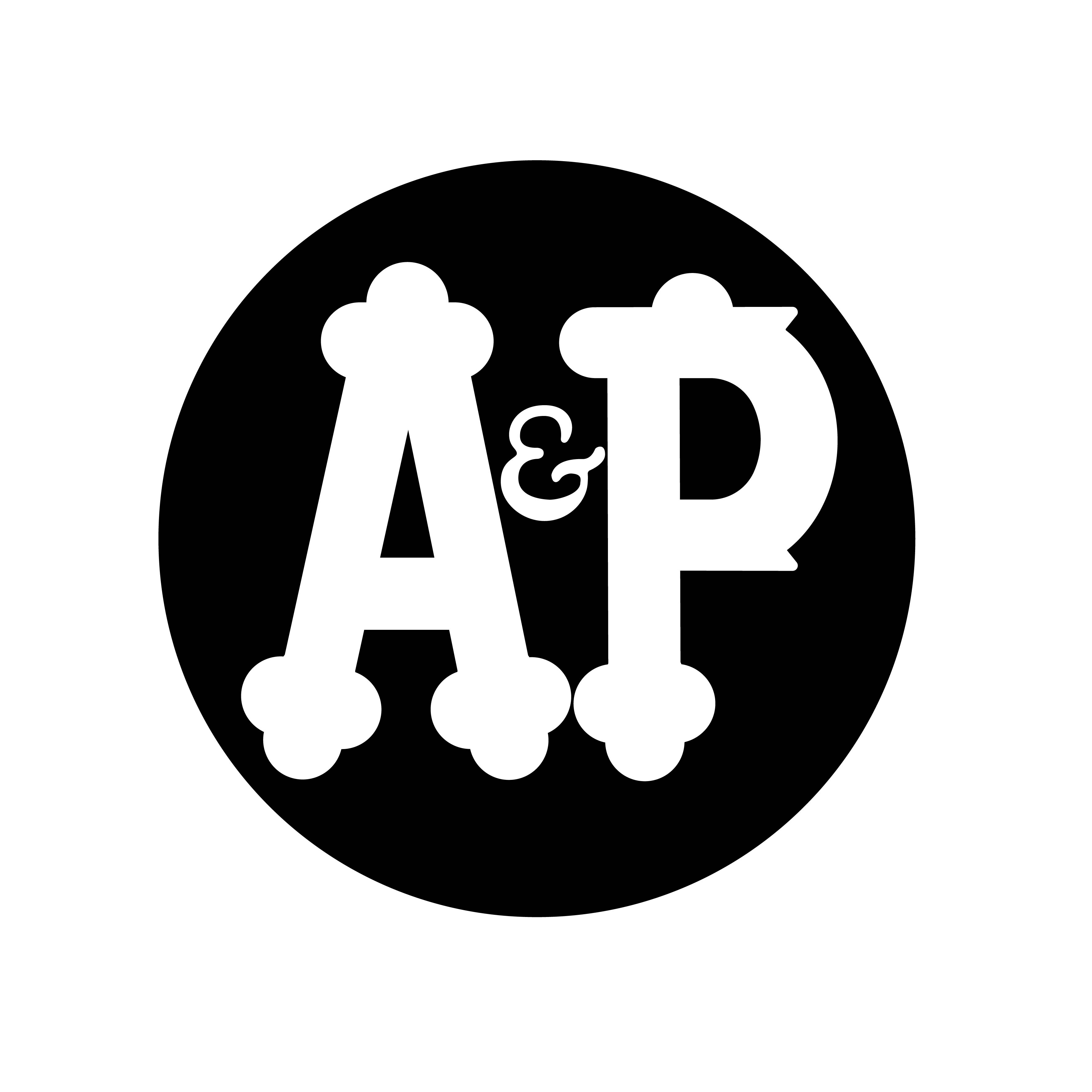 A&P COFFEE AND TEA logo