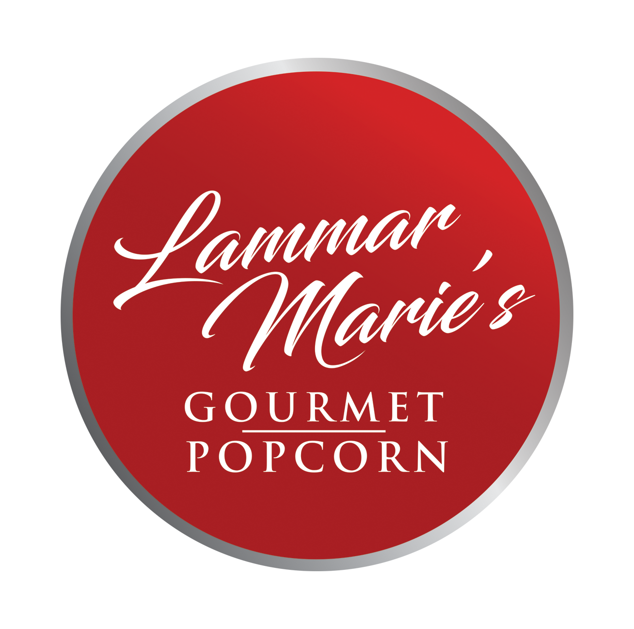 Lammar Marie's Gourmet Popcorn logo