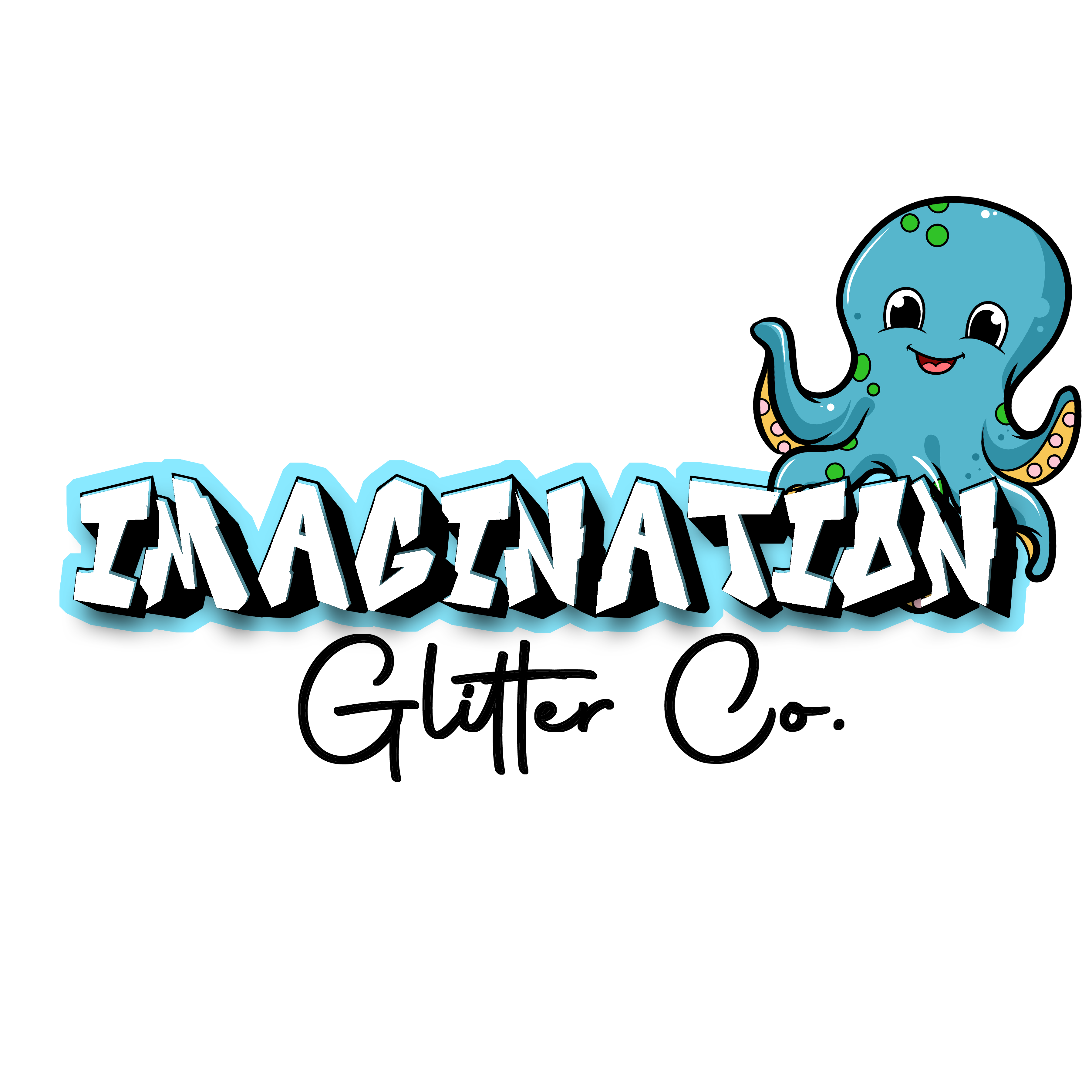 imagination glitter co. logo