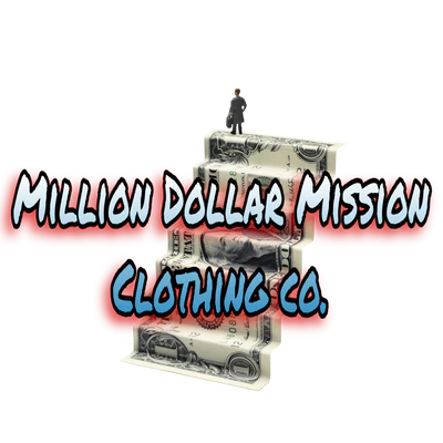 Million Dollar Mission: Wealth Inspired Clothing Brand logo