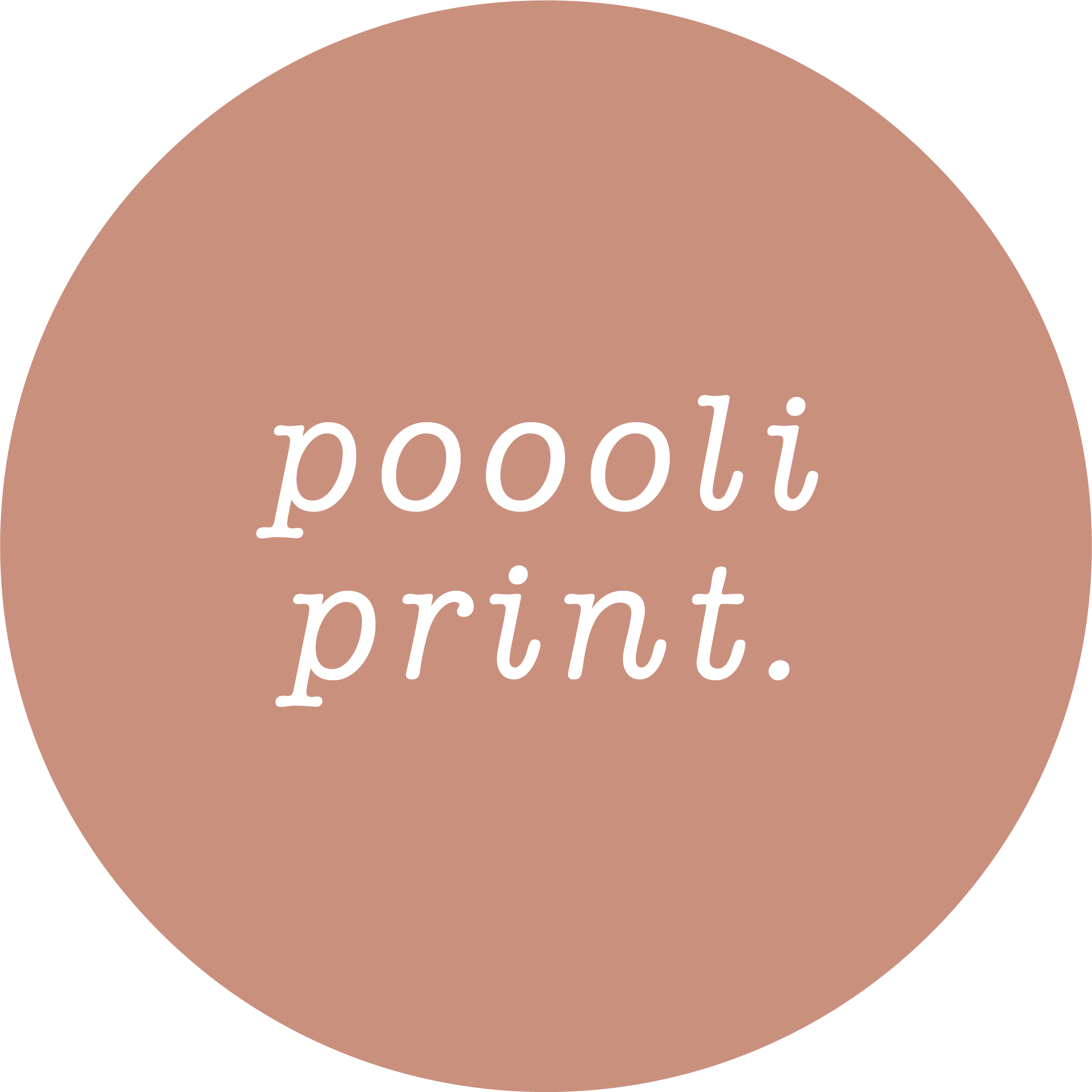 PoooliPrint ® logo