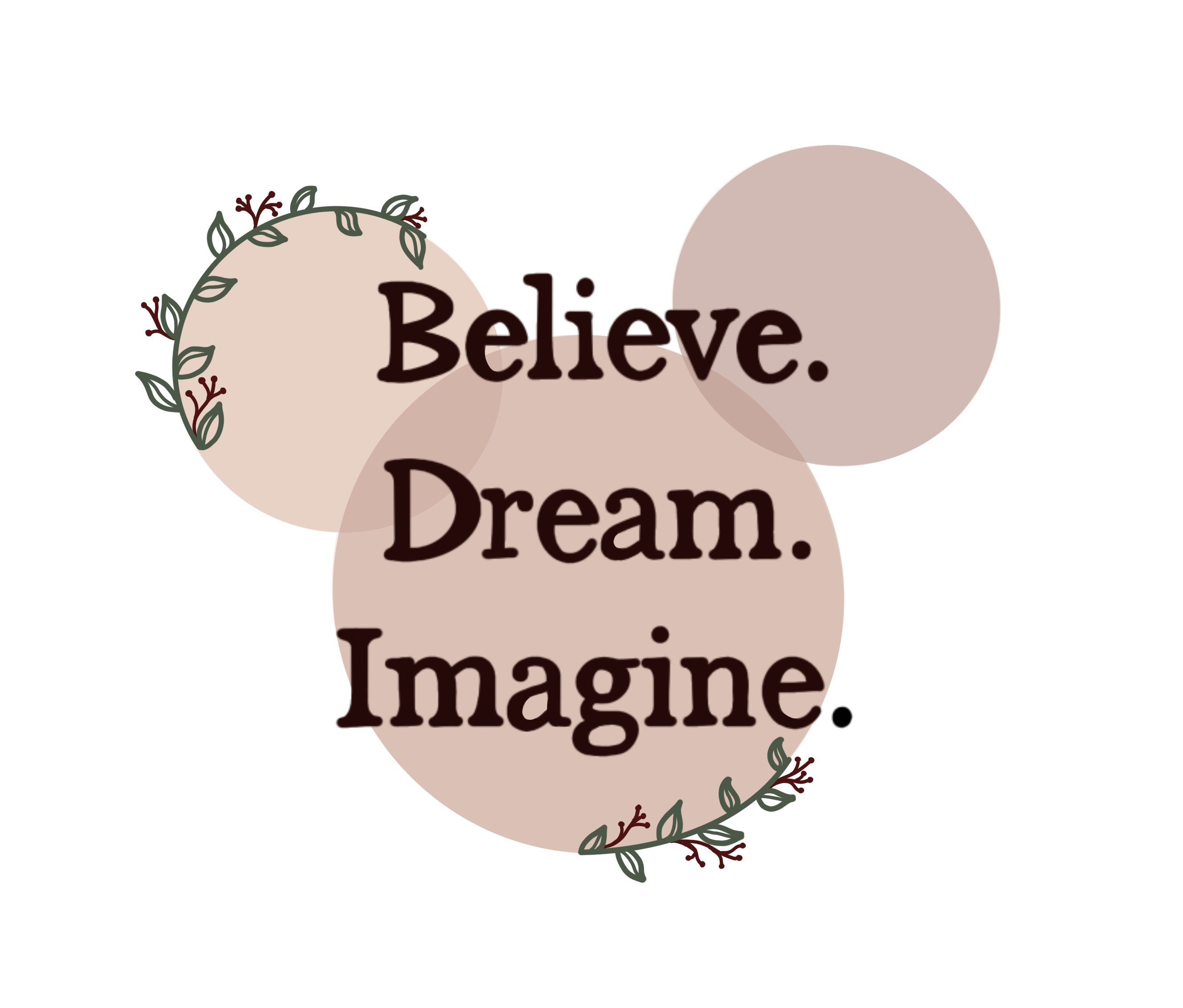 Believe Dream Imagine logo