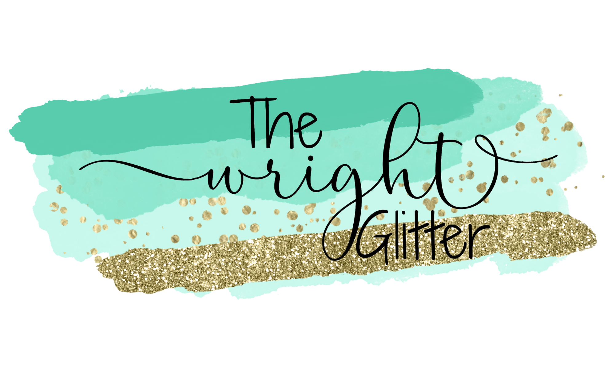 The Wright Glitter logo