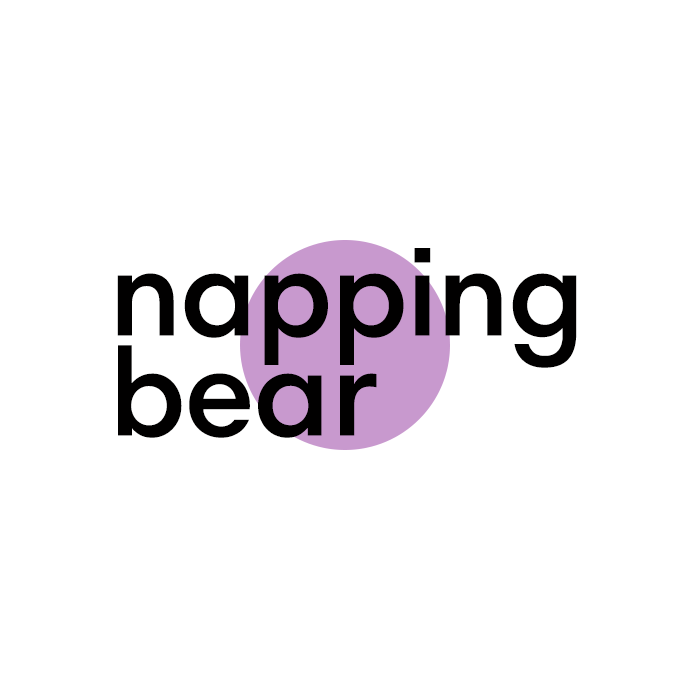 napping bear logo