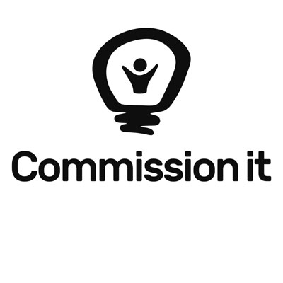 Art Commissions UK | Commission a Mural Artist  | Commission it logo