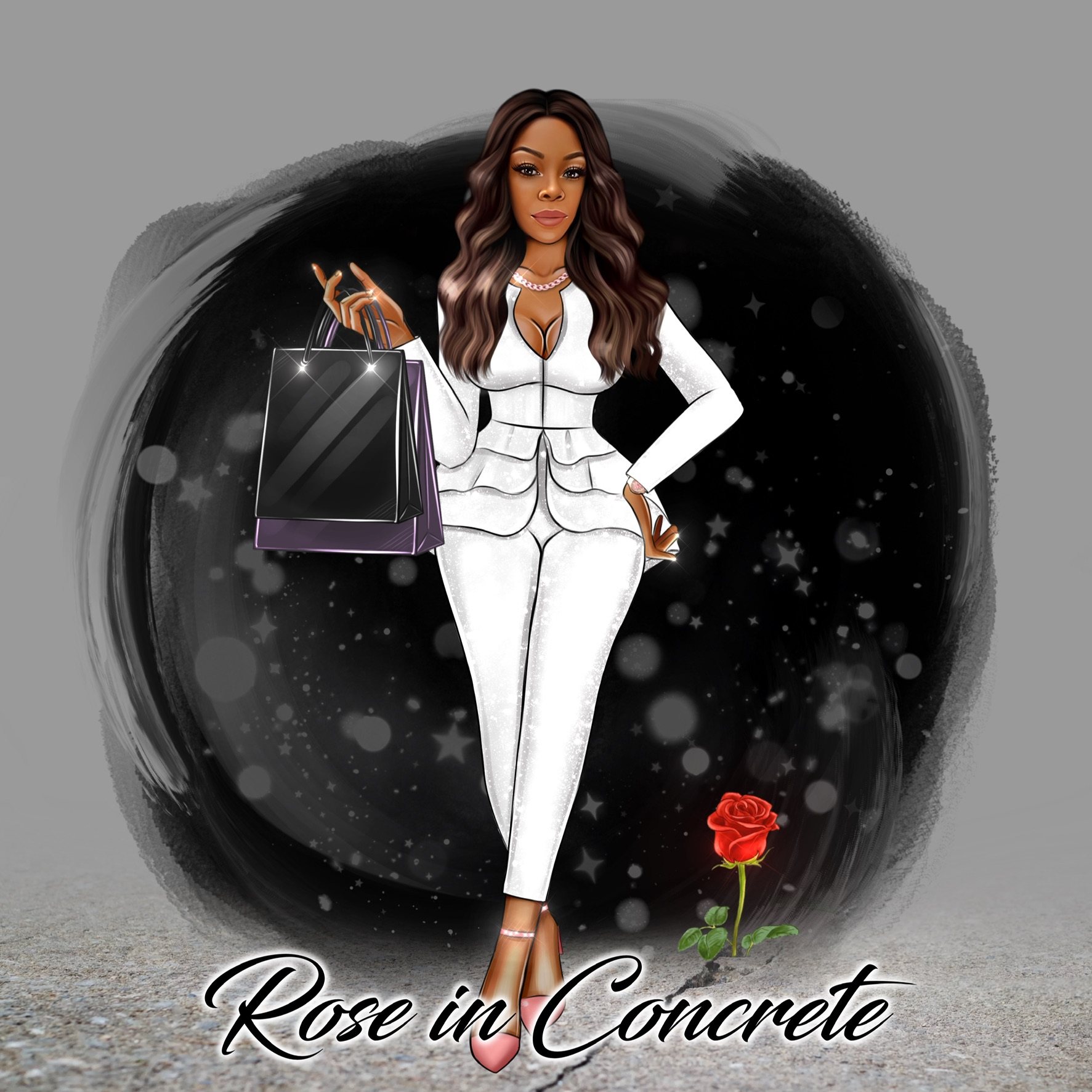 Rose In Concrete 🥀 logo