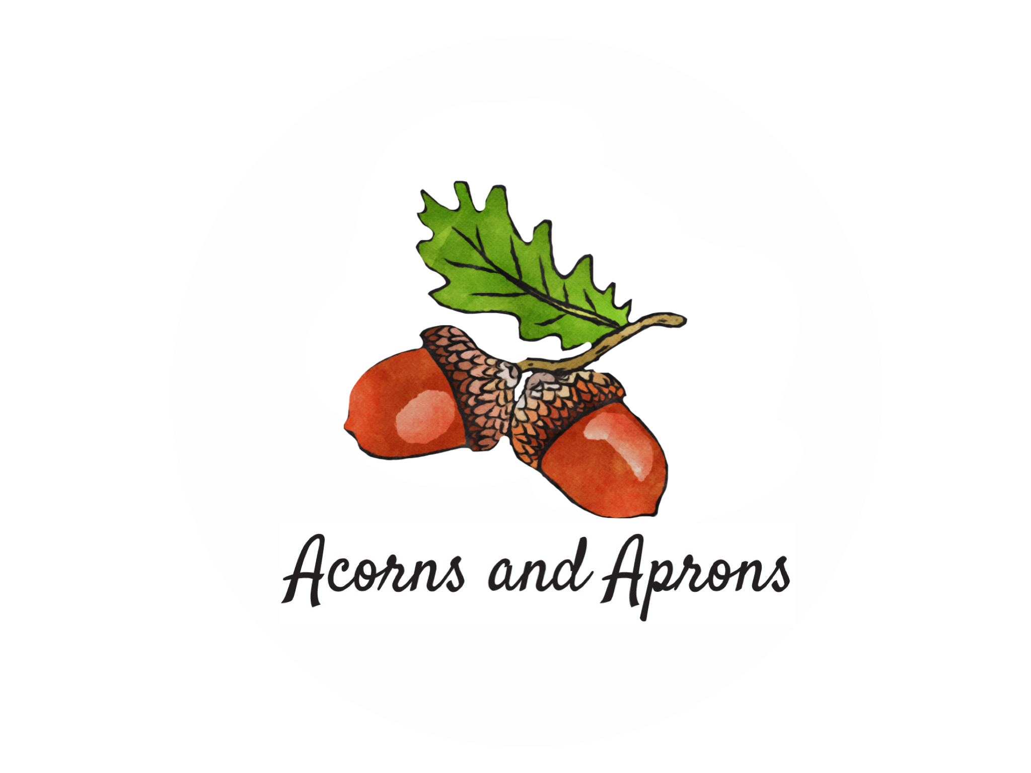 Acorns and Aprons logo