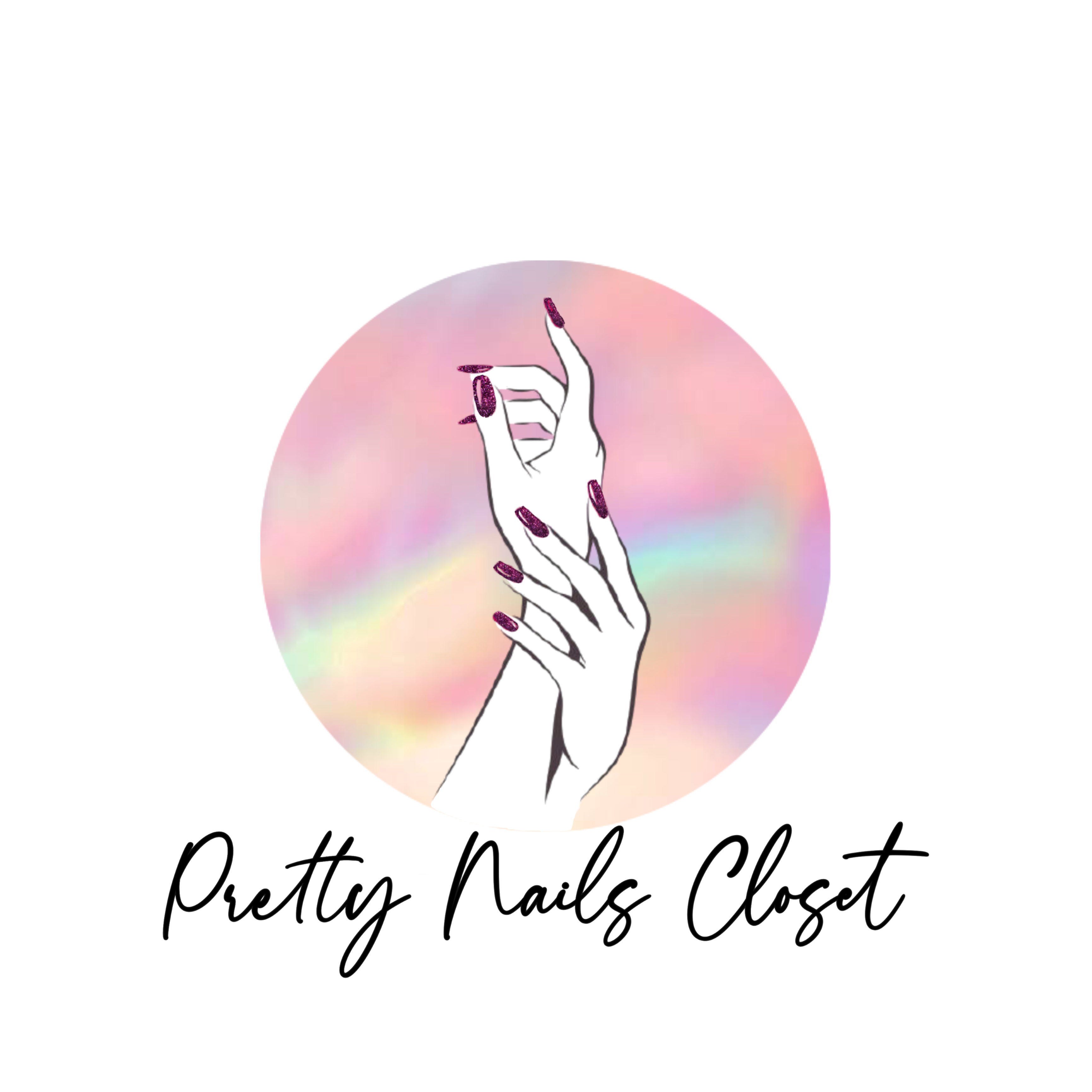 pretty nails closet logo