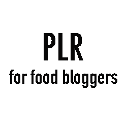 PLF for Food Bloggers logo