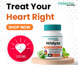 Hridyas for Blood Pressure & Cholestrol Management
✅100% Ayurvedic | ✅No Side Effects
👩🏻⚕️Recommended by Doctors
3 Month Pack @ ₹1998 Only!