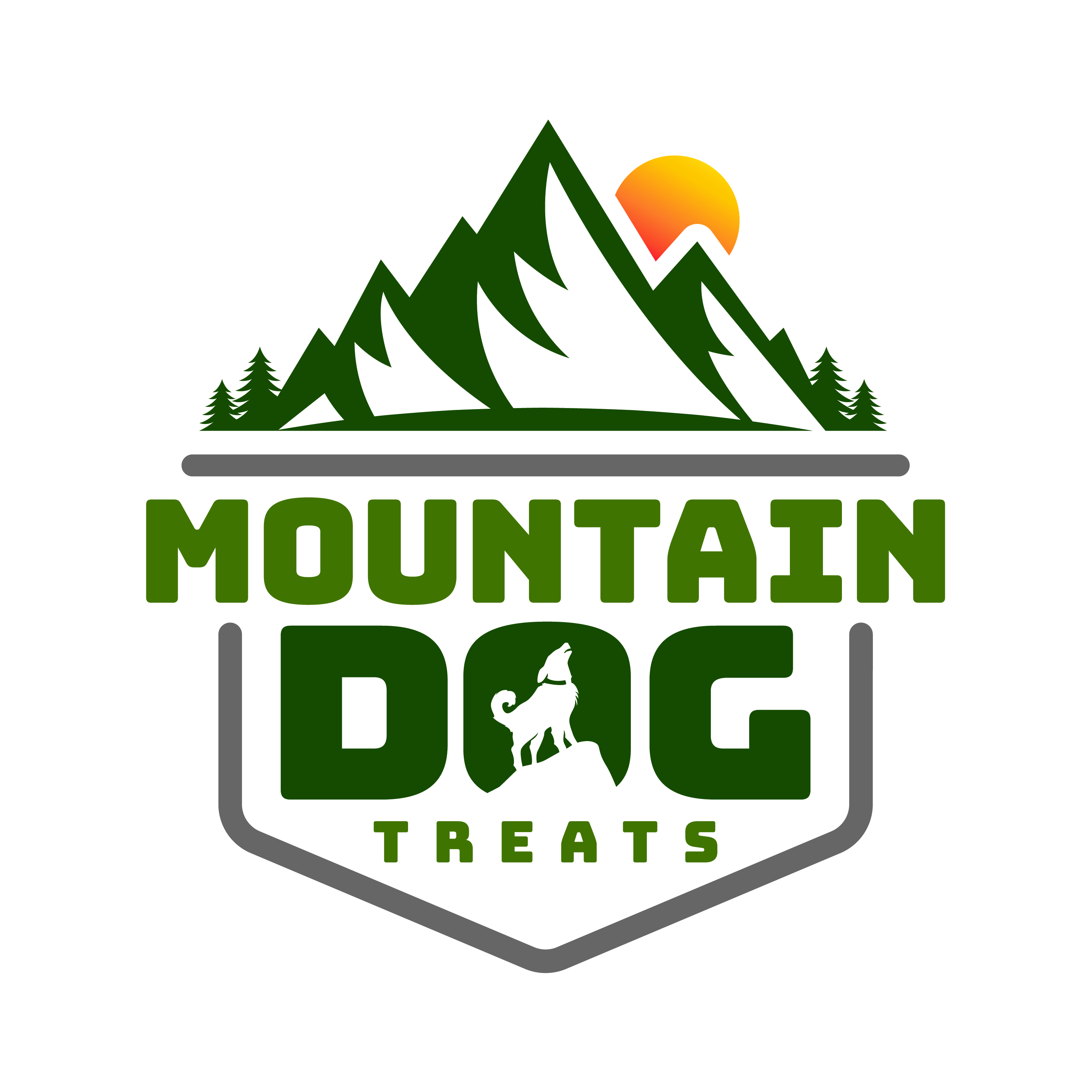 AK Mountain Dog logo