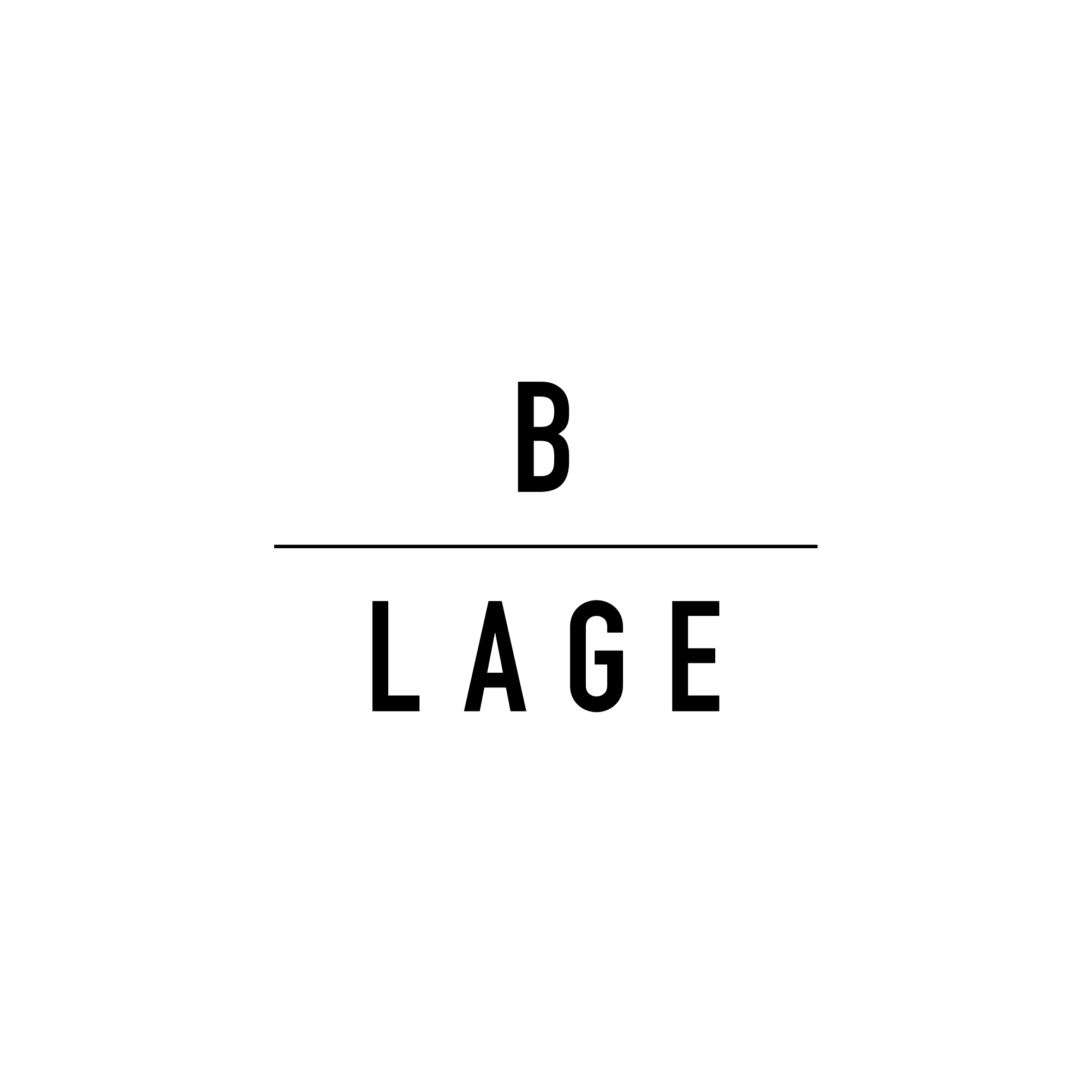 B-LAGE logo