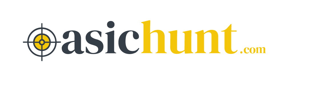 ASICHUNT.com logo