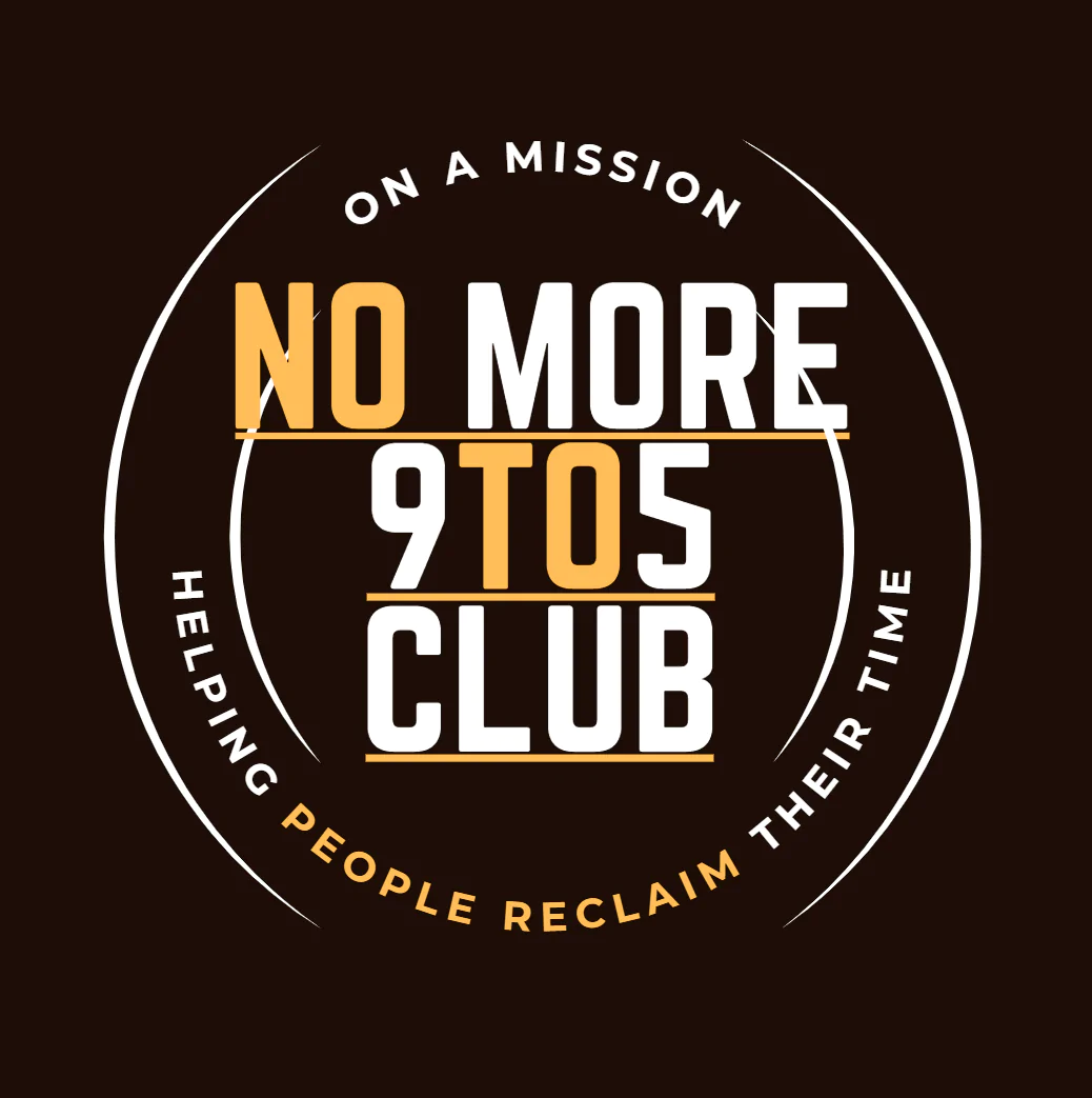 The No More 9 to 5 Club logo