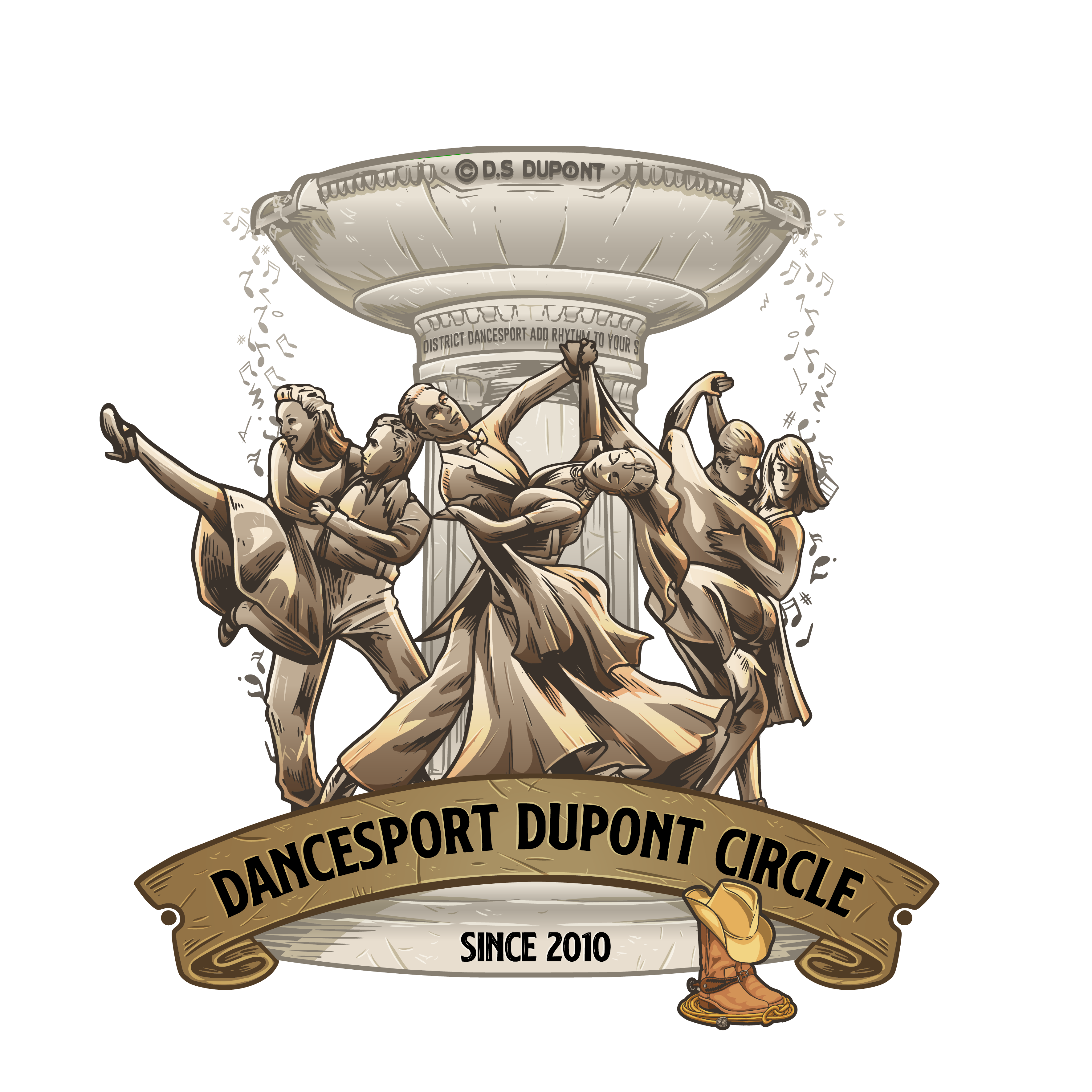 DanceSport Dupont logo