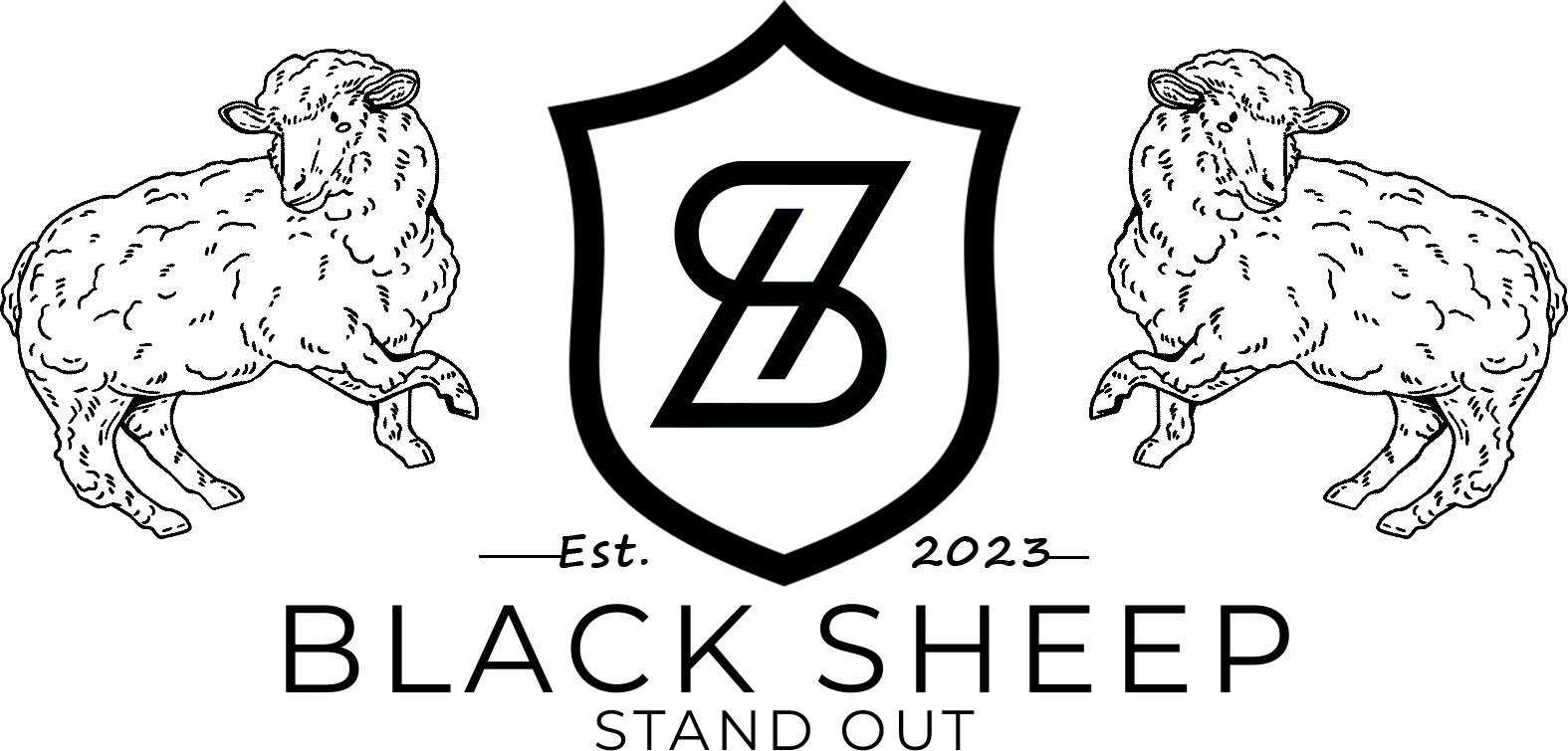 Black Sheep Stand Out logo