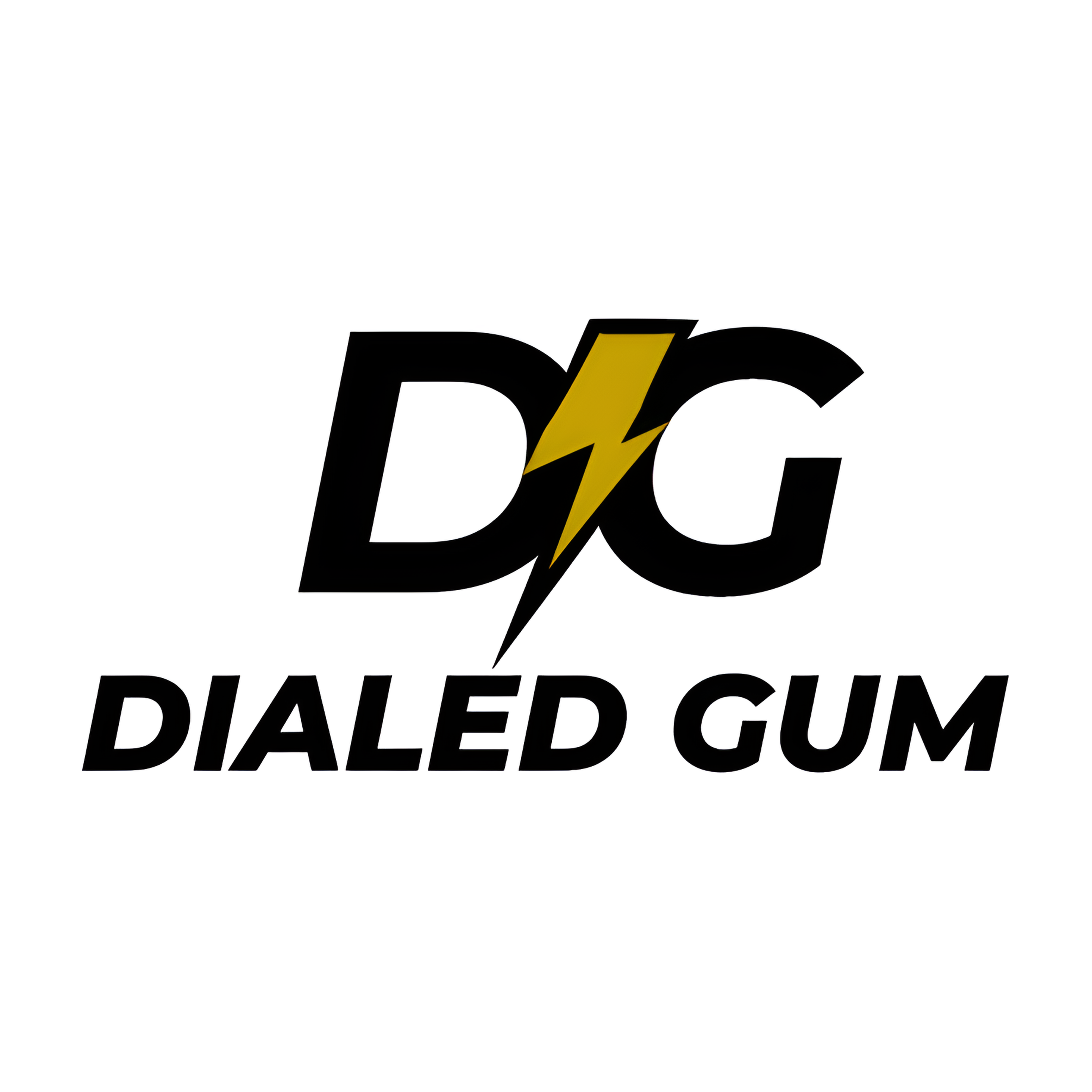 Dialed Gum logo