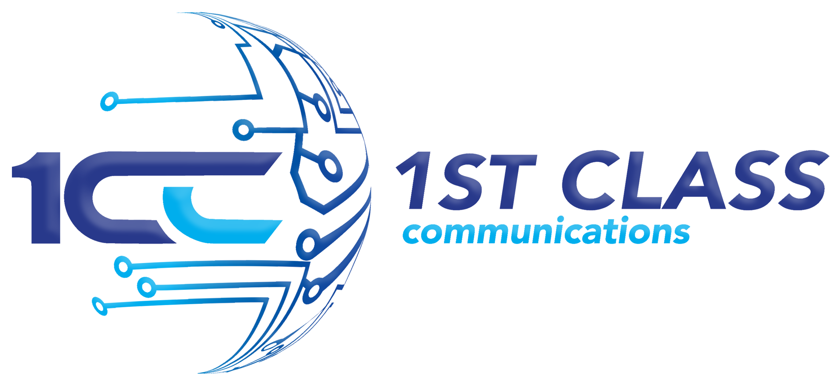 1st Class Communications logo