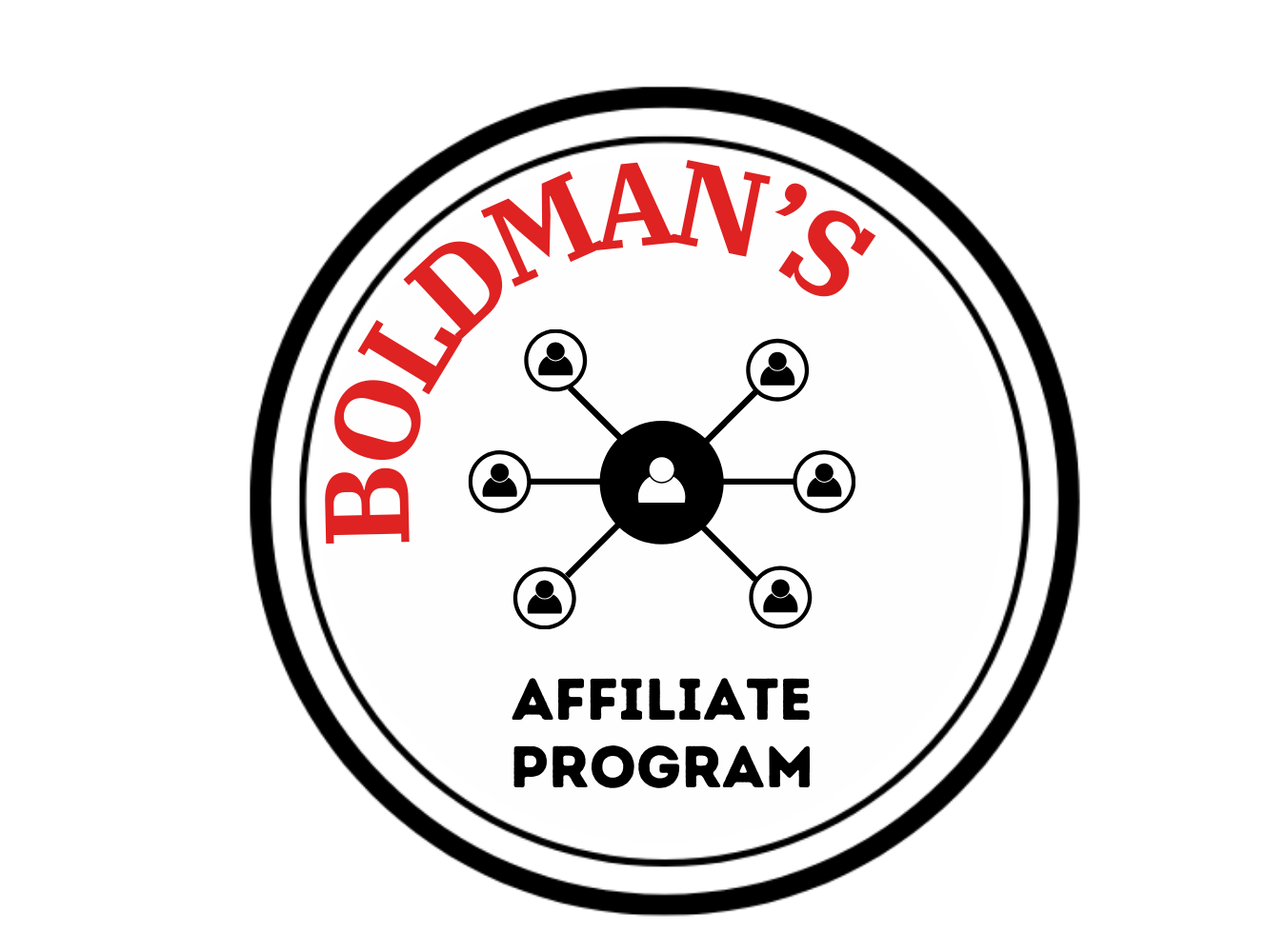 Boldman's Real Coffee logo