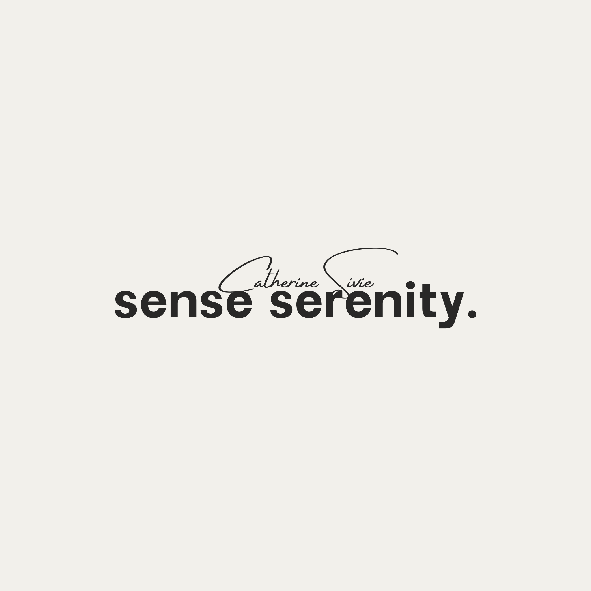 Sense Serenity  logo