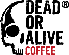 DEAD OR ALIVE COFFEE logo