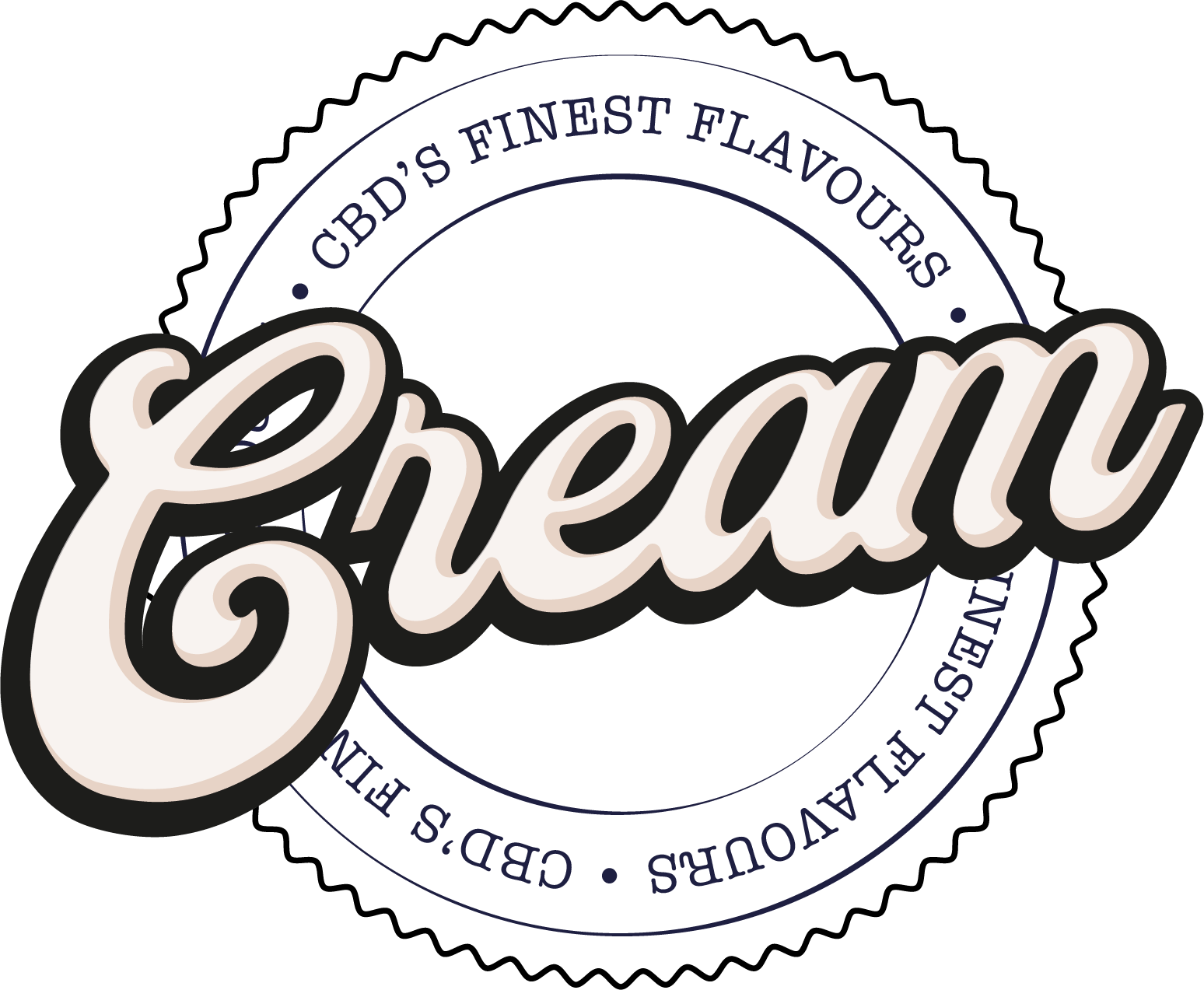 Cream CBD logo