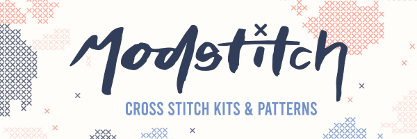 Modstitch Cross Stitch Kits logo