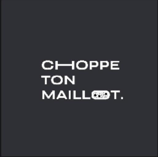 Choppe ton maillot logo