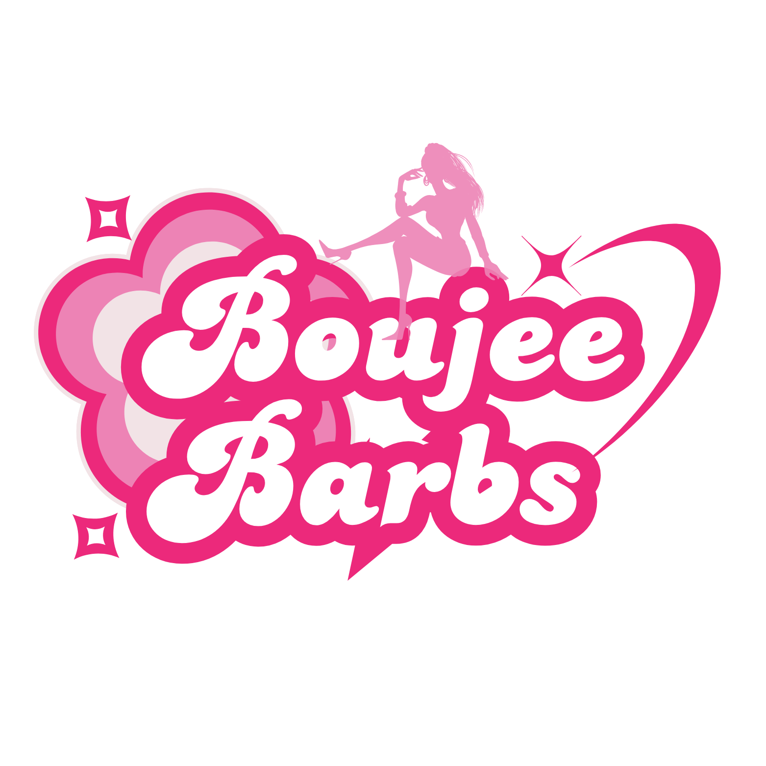 Boujee Barbs  logo