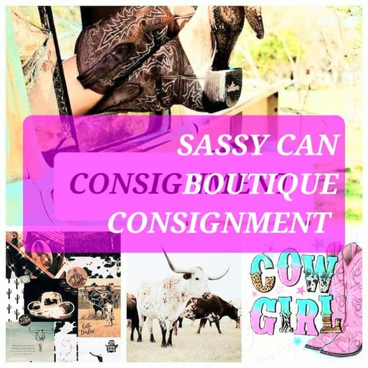 SASSY CAN BOUTIQUE/ CONSIGNMENT  logo