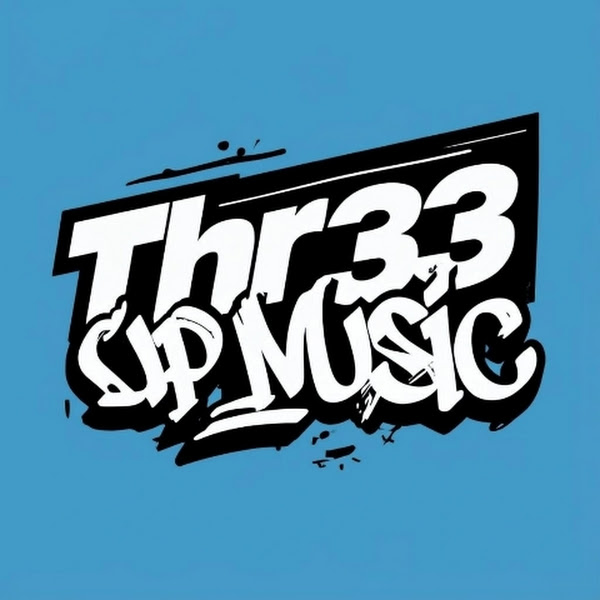 THR33 UP MUSIC logo