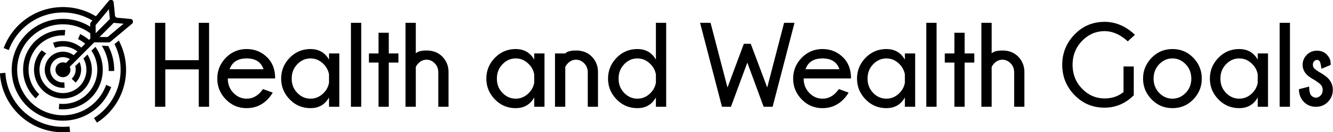 Health and Wealth Goals logo