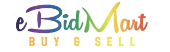 eBid mart buy, sell & auction logo