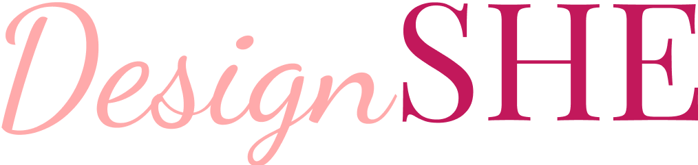 designshe fashion store logo