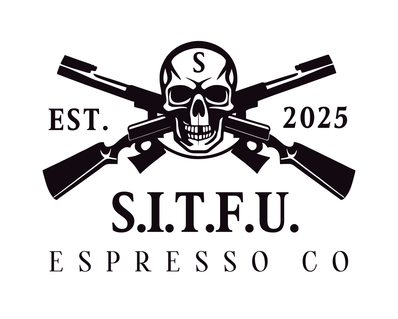 S.I.T.F.U. Espresso Co logo