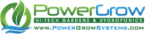 PowerGrow Systems & Utah Hydroponics logo